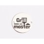Bănuț argint 925 Grill Master, model imprimat 16.5mm