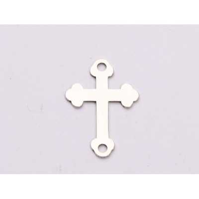 Pandantiv cruce ortodoxă argint 925, brățară 17mm