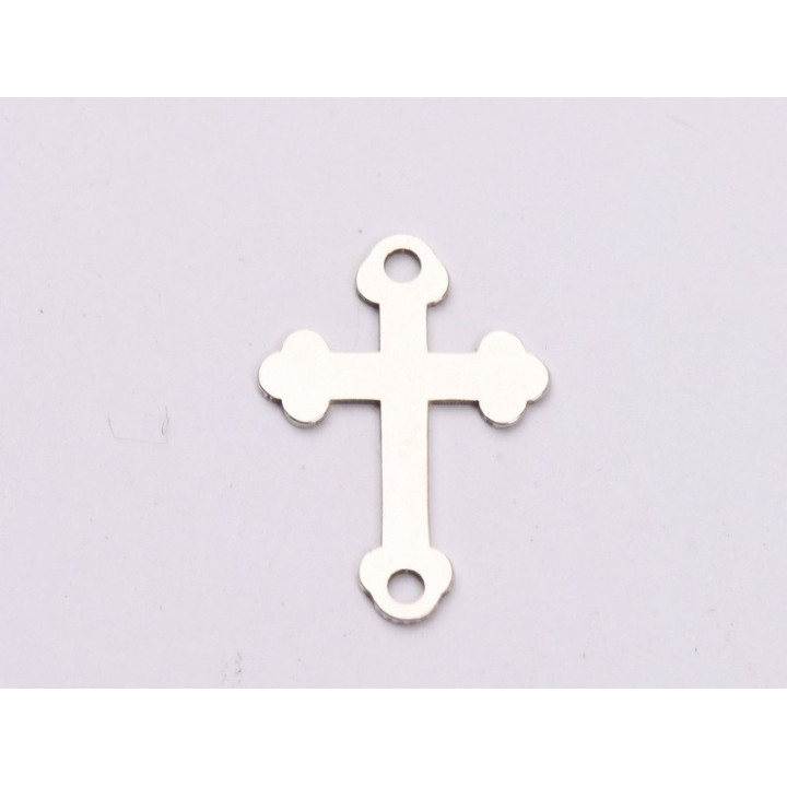 E2012 N Link Ag 925 Cruce, 17x12x0.5mm, 1 buc - bijuterii personalizate din argint | simoshop