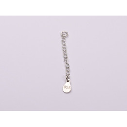 G0644-Terminatie lantisor 40mm cu lacrima 1 buc - bijuterii personalizate din argint | simoshop