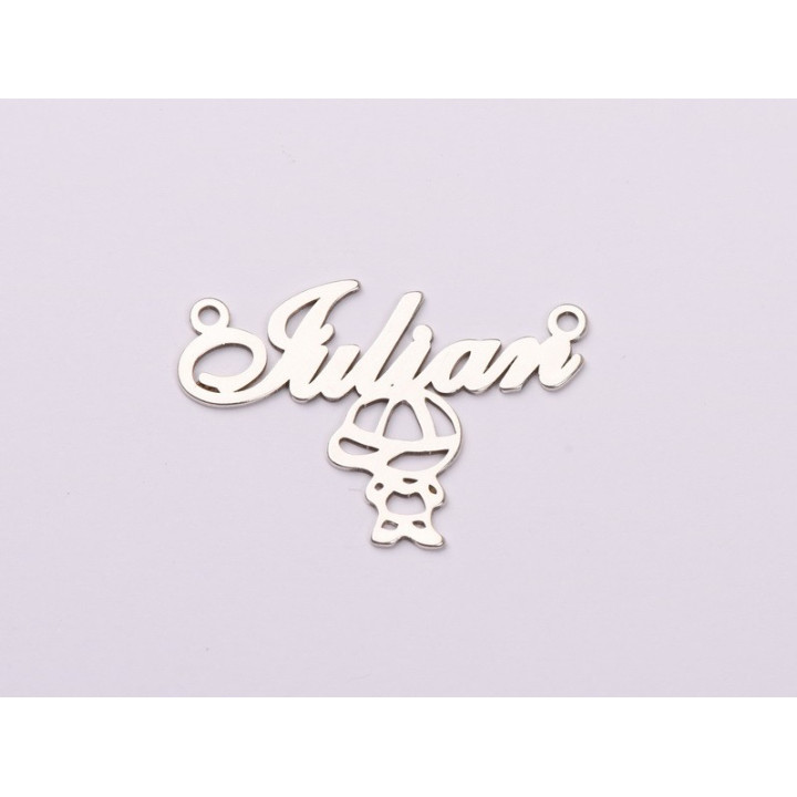 Nume din argint decupate in 2-3 zile FONT VERSIUNEA 31 - bijuterii personalizate din argint | simoshop