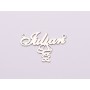 Nume din argint decupate in 2-3 zile FONT VERSIUNEA 31 - bijuterii personalizate din argint | simoshop