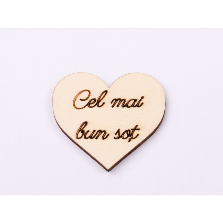 copy of L468-Decupaj inima lemn "Cea mai buna fiica"-5cm, 1 buc - bijuterii personalizate din argint | simoshop