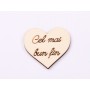 L1121-Decupaj inima lemn "Cel mai bun fin"-5cm, 1 buc - bijuterii personalizate din argint | simoshop
