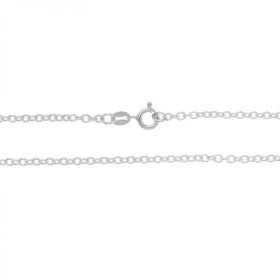 G0867-Colier lant anchor argint 925 2.5mm x 45cm 1 buc - bijuterii personalizate din argint | simoshop