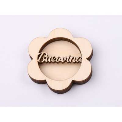 L1124-Blank 3 straturi pentru licheni 5*5cm Bucovina-1 buc - bijuterii personalizate din argint | simoshop