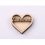 L1125-Blank inima 3 straturi pentru licheni 4*4.5cm Bucovina 1 buc - bijuterii personalizate din argint | simoshop