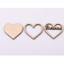 L1125-Blank inima 3 straturi pentru licheni 4*4.5cm Bucovina 1 buc - bijuterii personalizate din argint | simoshop