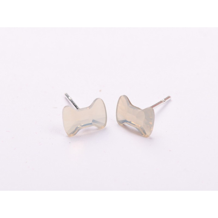 copy of Cercei lantisor 6mm cu cristal chaton, siam - 1 pereche - bijuterii personalizate din argint | simoshop