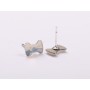 Tije cercei Bow Opal- 1 pereche - bijuterii personalizate din argint | simoshop