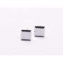 Tije cercei Light Chrome- 1 pereche - bijuterii personalizate din argint | simoshop