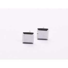 Tije cercei Light Chrome- 1 pereche - bijuterii personalizate din argint | simoshop