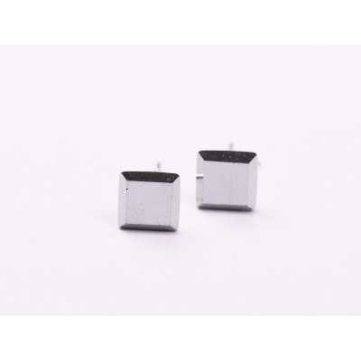 Tije cercei Light Chrome- 1 pereche - bijuterii personalizate din argint | simoshop