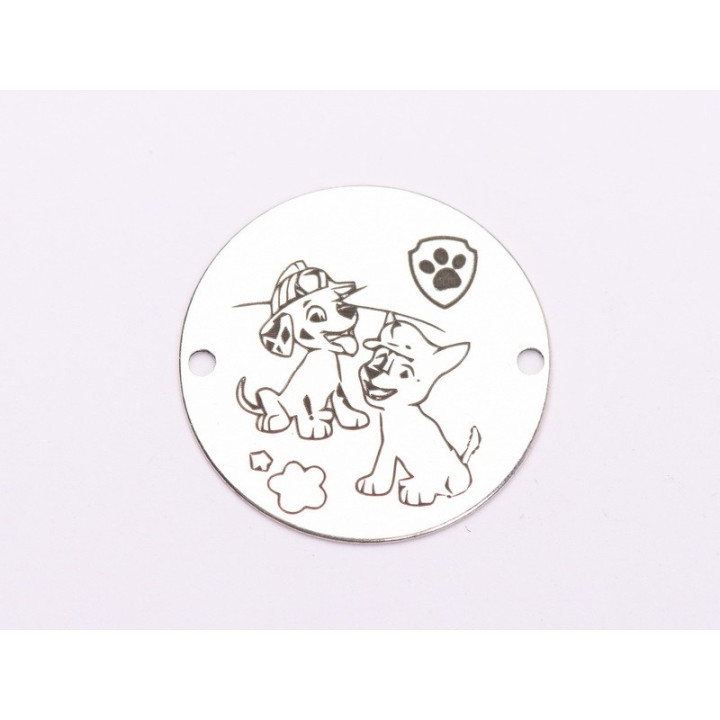 copy of E1985 G Link Ag 925 Carte deschisa "Cea mai buna profesoara" 18x9mm, 0.4mm - bijuterii personalizate din argint | simosh