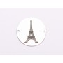 Bănuț Turnul Eiffel argint 925 | gravură laser Paris