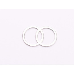 copy of E1985 G Link Ag 925 Carte deschisa "Cea mai buna profesoara" 18x9mm, 0.4mm - bijuterii personalizate din argint | simosh