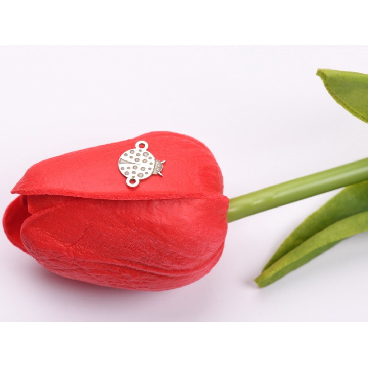 E2036 G Link Buburuza Ag925 - bijuterii personalizate din argint | simoshop