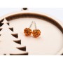 Cercei 4.5mm Bright Sun - 1 pereche - bijuterii personalizate din argint | simoshop