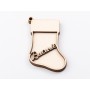 L1130-Decupaj 2 straturi Winter sock Bucurie - 1 buc - bijuterii personalizate din argint | simoshop