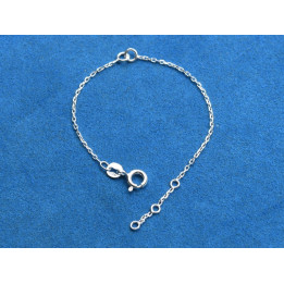 G1240-Baza bratara Ag 925 pentru link-uri 14cm - bijuterii personalizate din argint | simoshop