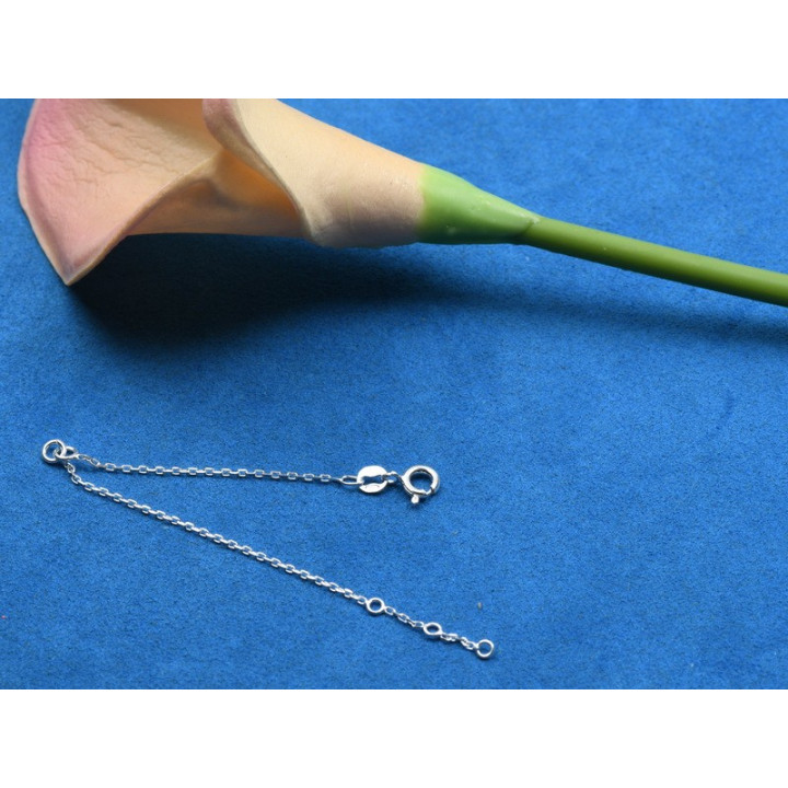 G1240-Baza bratara Ag 925 pentru link-uri 14cm - bijuterii personalizate din argint | simoshop