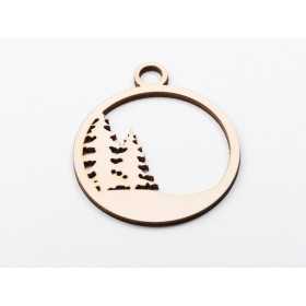 L1132-Glob Braduti 9x7.5 - 1 buc - bijuterii personalizate din argint | simoshop
