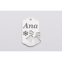copy of E1985 G Link Ag 925 Carte deschisa "Cea mai buna profesoara" 18x9mm, 0.4mm - bijuterii personalizate din argint | simosh