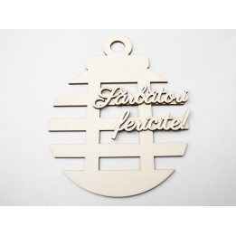 L1157-Glob supradimensionat 25x20cm - 1 buc - bijuterii personalizate din argint | simoshop