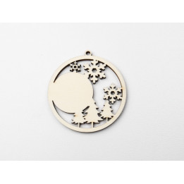copy of L458-Blank inima 3 straturi pentru licheni 4*4.5cm Zambeste1 buc - bijuterii personalizate din argint | simoshop