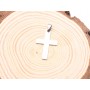 C017-Charm cruce inox cu agatatoare 1buc - bijuterii personalizate din argint | simoshop
