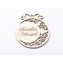 L1162-Glob cu motive de iarna personalizabil cu nume 10 cm - bijuterii personalizate din argint | simoshop