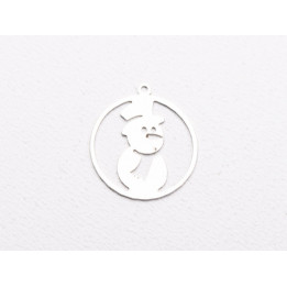 copy of E1985 G Link Ag 925 Carte deschisa "Cea mai buna profesoara" 18x9mm, 0.4mm - bijuterii personalizate din argint | simosh