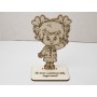 L1165-Decoratiune fetita cu suport "Primavara dulce" 15x8 1buc - bijuterii personalizate din argint | simoshop