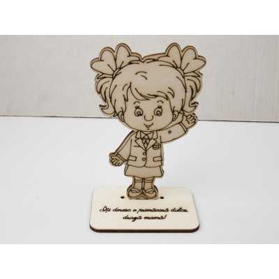 L1165-Decoratiune fetita cu suport "Primavara dulce" 15x8 1buc - bijuterii personalizate din argint | simoshop