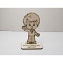 L1166-Decoratiune baiat cu suport "Primavara dulce" 15x8 1buc - bijuterii personalizate din argint | simoshop