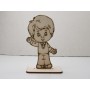 L1167-Decoratiune baiat cu suport 15x8 1buc - bijuterii personalizate din argint | simoshop