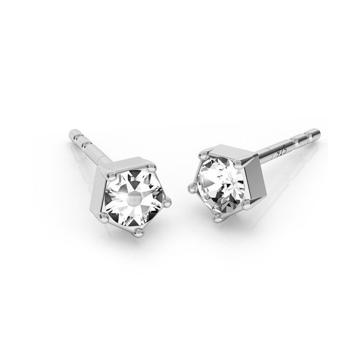 copy of G0198-Tija argint 925 inimioara cu cristal-1buc - bijuterii personalizate din argint | simoshop