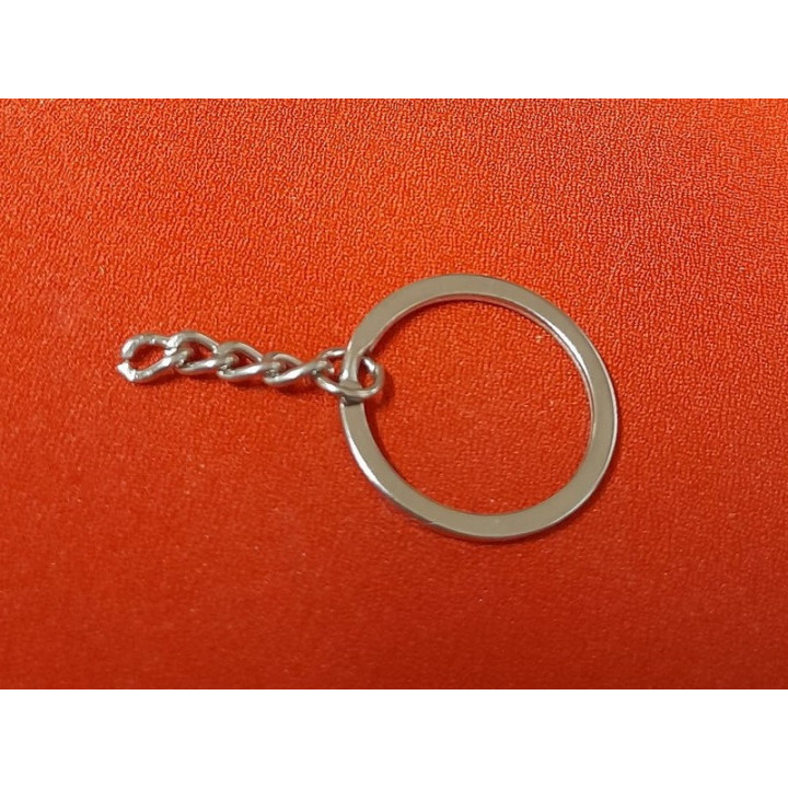 H002-Breloc cu lant si carabina - 1 buc - bijuterii personalizate din argint | simoshop