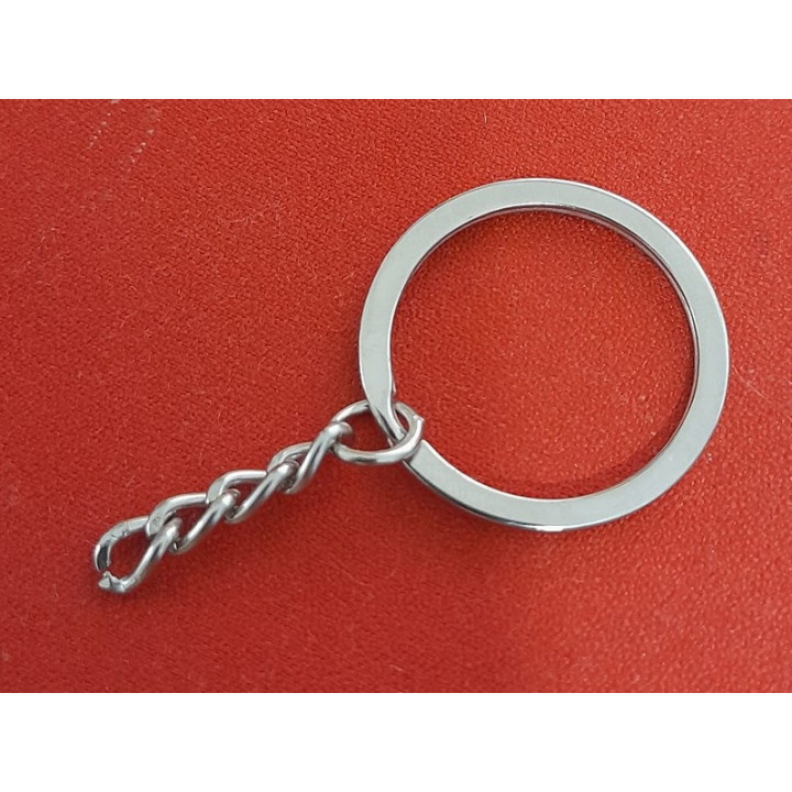 H002-Breloc cu lant - 1 buc - bijuterii personalizate din argint | simoshop