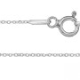 G0737-Colier lant anchor argint 925 0.9mm x 45cm 1 buc - bijuterii personalizate din argint | simoshop