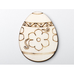 L1174- Decupaj ou din lemn v6 5x7cm 1buc - bijuterii personalizate din argint | simoshop