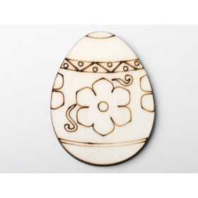L1174- Decupaj ou din lemn v6 5x7cm 1buc - bijuterii personalizate din argint | simoshop