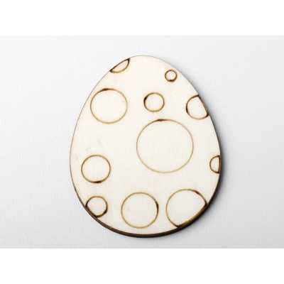 L1175- Decupaj ou din lemn v7 5x7cm 1buc - bijuterii personalizate din argint | simoshop