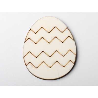 L1176- Decupaj ou din lemn v8 5x7cm 1buc - bijuterii personalizate din argint | simoshop