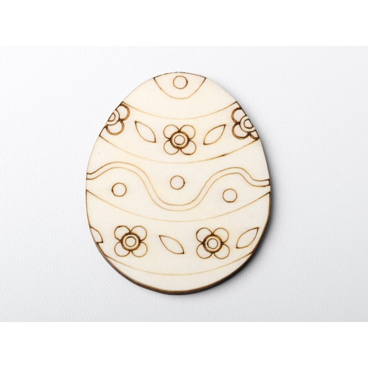 L1178- Decupaj ou din lemn v10 5x7cm 1buc - bijuterii personalizate din argint | simoshop