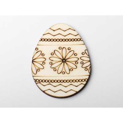 L1180- Decupaj ou din lemn v12 5x7cm 1buc - bijuterii personalizate din argint | simoshop