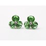 Cercei floare 3 cristale Marissa-1 pereche - bijuterii personalizate din argint | simoshop