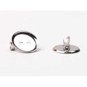 H014 - Brosa 19mm din metal comun - bijuterii personalizate din argint | simoshop