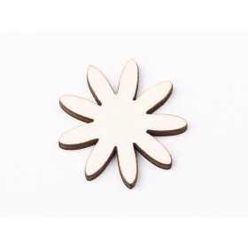 L1185-Blank floare fara gaura 4 cm - bijuterii personalizate din argint | simoshop