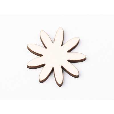L1185-Blank floare fara gaura 4 cm - bijuterii personalizate din argint | simoshop